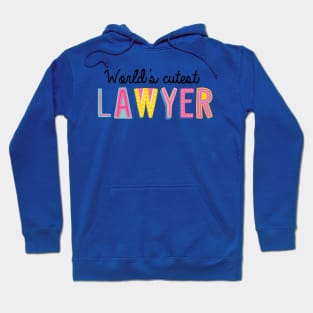 Lawyer Gifts | World's cutest Lawyer Hoodie